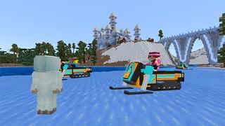 Screenshot of the Minecraft Bedrock Marketplace product Gefrorene Möbel created by House of How.