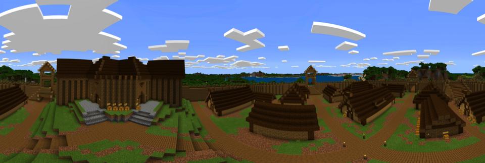 Panorama of the Minecraft Bedrock Marketplace product Furniture Craft created by House of How.
