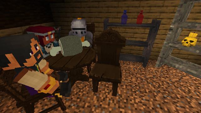 Screenshot of the Minecraft Bedrock Marketplace product Furniture Craft created by House of How.