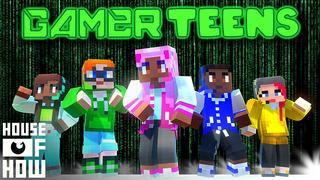 Thumbnail of the Minecraft Bedrock Marketplace product Gamer Teens created by House of How.