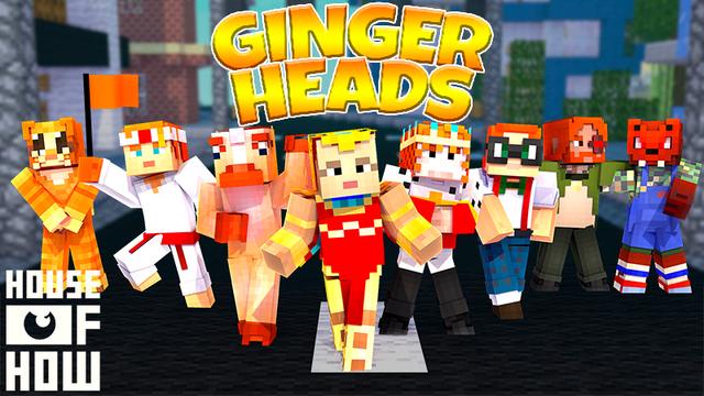 Thumbnail of the Minecraft Bedrock Marketplace product Ginger Heads created by House of How.