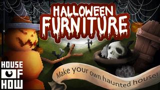 Thumbnail of the Minecraft Bedrock Marketplace product Halloween Furniture created by House of How.