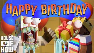 Thumbnail of the Minecraft Bedrock Marketplace product Happy Birthday created by House of How.