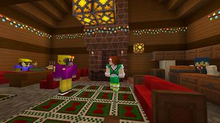 Screenshot of the Minecraft Bedrock Marketplace product Holiday Mining Challenge created by House of How.