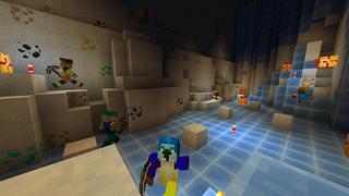 Screenshot of the Minecraft Bedrock Marketplace product Holiday Mining Challenge created by House of How.