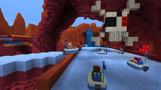 Screenshot of the Minecraft Bedrock Marketplace product Hydro Racer created by House of How.