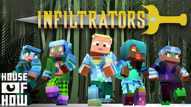 Thumbnail of the Minecraft Bedrock Marketplace product Infiltrators created by House of How.