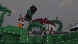 Screenshot of the Minecraft Bedrock Marketplace product Infinite SCP Battle 2 created by House of How.