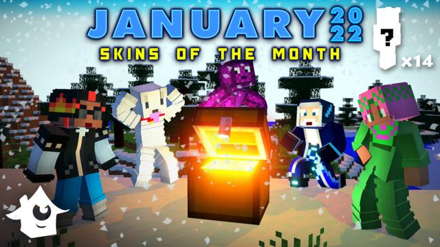Thumbnail of the Minecraft Bedrock Marketplace product January SOTM 2022 created by House of How.