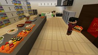 Screenshot of the Minecraft Bedrock Marketplace product Japanese Furniture created by House of How.