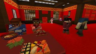 Screenshot of the Minecraft Bedrock Marketplace product Japanese Furniture created by House of How.