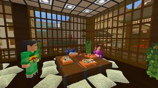 Screenshot of the Minecraft Bedrock Marketplace product Japanese Furniture created by House of How.