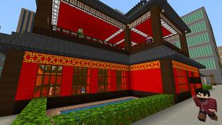 Screenshot of the Minecraft Bedrock Marketplace product Japanese Furniture created by House of How.