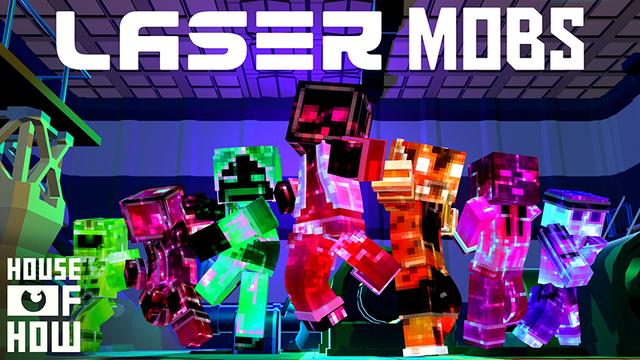Thumbnail of the Minecraft Bedrock Marketplace product Laser Mobs created by House of How.