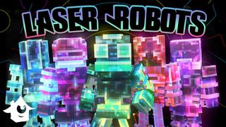 Thumbnail of the Minecraft Bedrock Marketplace product Laser Robots created by House of How.
