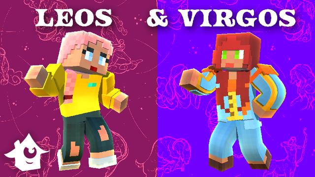 Thumbnail of the Minecraft Bedrock Marketplace product Leos and Virgos created by House of How.