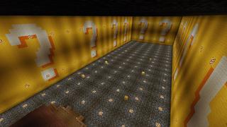 Screenshot of the Minecraft Bedrock Marketplace product Lucky Block 2: Survival created by House of How.