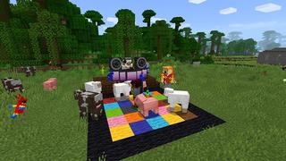 Screenshot of the Minecraft Bedrock Marketplace product Lucky Block: Survival created by House of How.