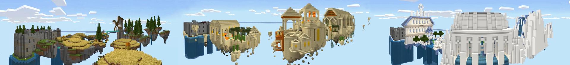 Panorama of the Minecraft Bedrock Marketplace product Magic Carpet created by House of How.