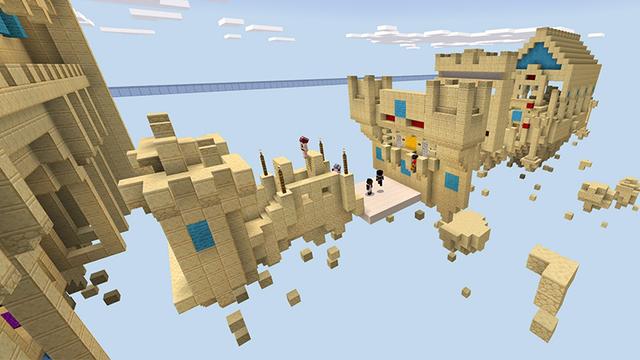Screenshot of the Minecraft Bedrock Marketplace product Magic Carpet created by House of How.