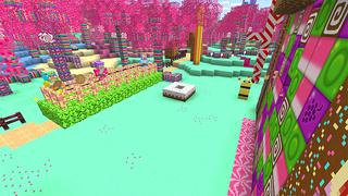 Screenshot of the Minecraft Bedrock Marketplace product MatchCraft: Candy Castle created by House of How.