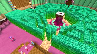 Screenshot of the Minecraft Bedrock Marketplace product MatchCraft: Candy Castle created by House of How.