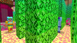 Screenshot of the Minecraft Bedrock Marketplace product MatchCraft: Candy Castle created by House of How.