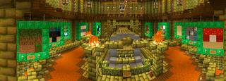 Panorama of the Minecraft Bedrock Marketplace product Maze Busters 2 created by House of How.