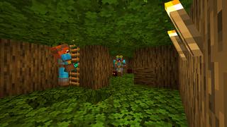 Screenshot of the Minecraft Bedrock Marketplace product Maze Busters 2 created by House of How.