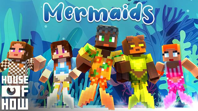 Thumbnail of the Minecraft Bedrock Marketplace product Mermaids created by House of How.