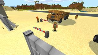 Screenshot of the Minecraft Bedrock Marketplace product Military Outpost: Desert created by House of How.
