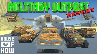 Thumbnail of the Minecraft Bedrock Marketplace product Military Outpost: Desert created by House of How.