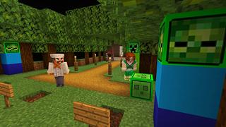 Screenshot of the Minecraft Bedrock Marketplace product Mindcraft created by House of How.