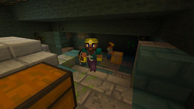Screenshot of the Minecraft Bedrock Marketplace product Mining Challenge created by House of How.
