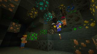 Screenshot of the Minecraft Bedrock Marketplace product Mining Challenge created by House of How.