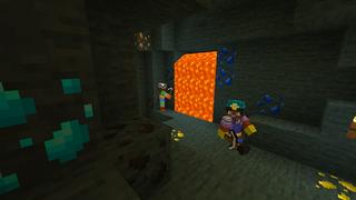 Screenshot of the Minecraft Bedrock Marketplace product Mining Challenge created by House of How.