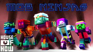 Thumbnail of the Minecraft Bedrock Marketplace product Mob Ninjas created by House of How.