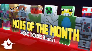 Thumbnail of the Minecraft Bedrock Marketplace product Mobs of the Month - October created by House of How.