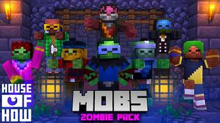Thumbnail of the Minecraft Bedrock Marketplace product MOBS: Zombie Pack created by House of How.