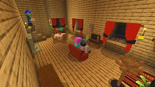 Screenshot of the Minecraft Bedrock Marketplace product Modern Furniture 2 created by House of How.