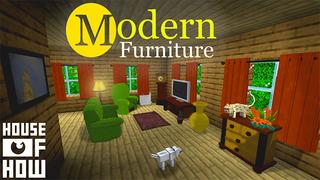 Thumbnail of the Minecraft Bedrock Marketplace product Modern Furniture created by House of How.
