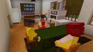 Screenshot of the Minecraft Bedrock Marketplace product Modern Millionaire Furniture created by House of How.