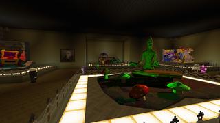 Screenshot of the Minecraft Bedrock Marketplace product Monster Museum created by House of How.