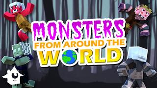 Thumbnail of the Minecraft Bedrock Marketplace product Monsters from around the world created by House of How.