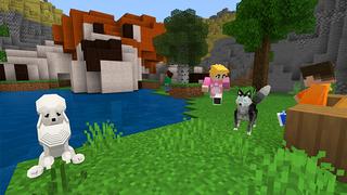 Screenshot of the Minecraft Bedrock Marketplace product More Dogs created by House of How.