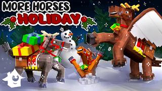 Thumbnail of the Minecraft Bedrock Marketplace product More Horses Holiday created by House of How.