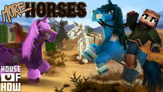Thumbnail of the Minecraft Bedrock Marketplace product More Horses created by House of How.