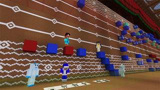 Screenshot of the Minecraft Bedrock Marketplace product Music Maker: Christmas Edition created by House of How.