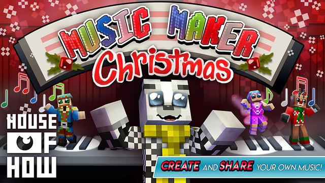 Thumbnail of the Minecraft Bedrock Marketplace product Music Maker: Christmas Edition created by House of How.