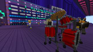 Screenshot of the Minecraft Bedrock Marketplace product Music Maker Halloweenier created by House of How.